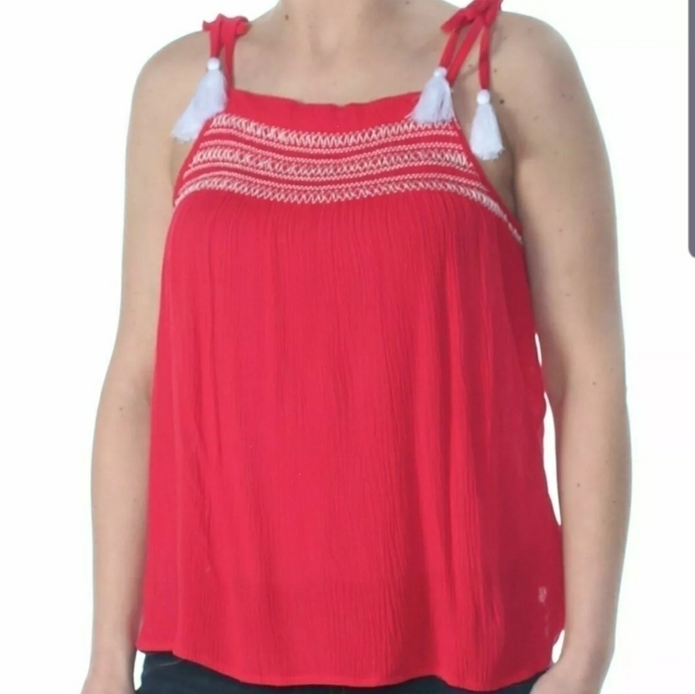 Ultra Flirt Embroid Tanks‎ Top New